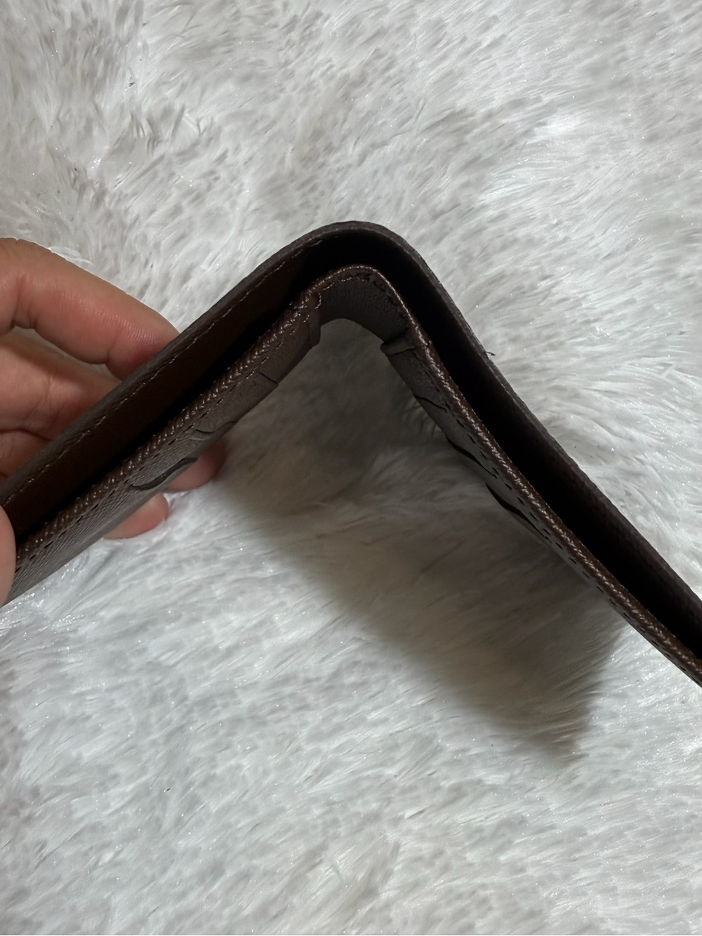 Louis Vuitton Men’s Damier Ebene leather bifold wallet. (Mint condition ) - Picture 6 of 13